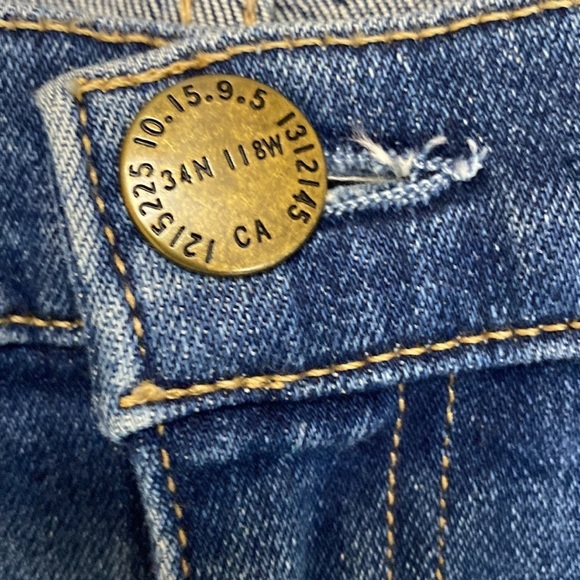 Current Elliot cropped jeans woman’s size 27 blue jeans - Picture 10 of 10